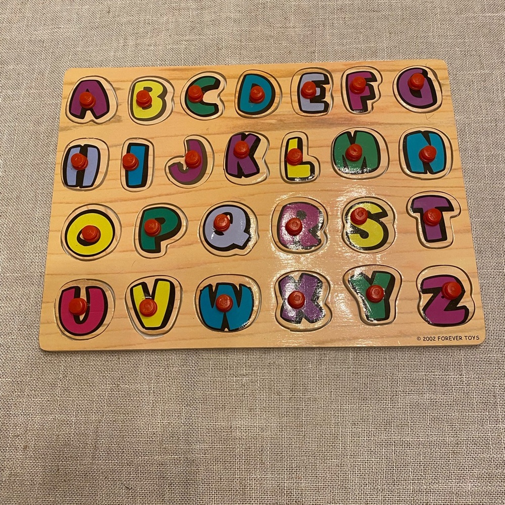 Forever toys ABC puzzle.